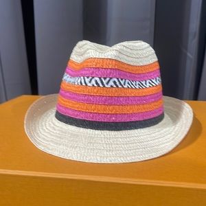 Pink & Orange Fedora